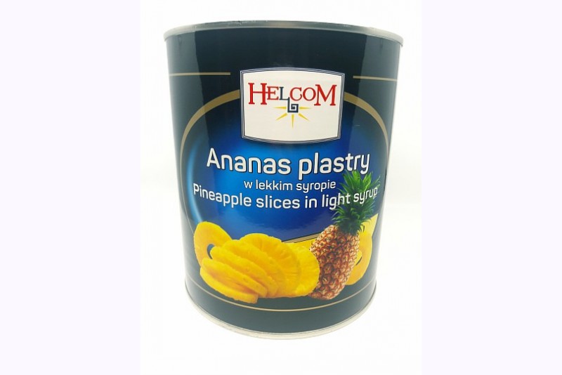 Ananāsi gredzentiņi sīrupā Helcom 565g